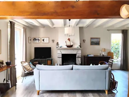Maison 5 pièces pour 8 personnes avec jardin et WIFI à 800 m de la plage - Photo 9
