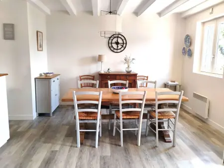Maison 5 pièces pour 8 personnes avec jardin et WIFI à 800 m de la plage - Photo 10