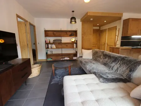 Appartement standing 2 chambres, centre Arâches, 5 pers, parking, wifi - Photo 4