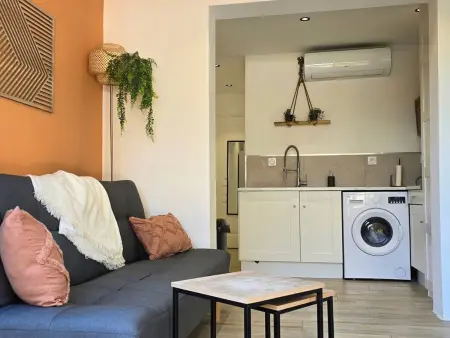 Appartement climatisé à La Ciotat pour 4 pers. - Photo 9