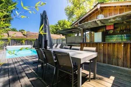 Maison à Gujan-Mestras, Villa à La Hume avec piscine chauffée - Photo 3