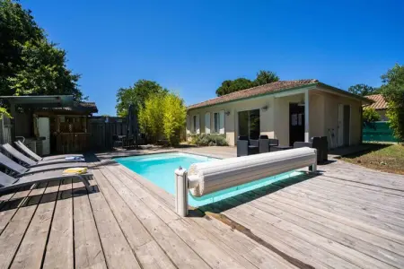 Maison à Gujan-Mestras, Villa à La Hume avec piscine chauffée - Photo 17
