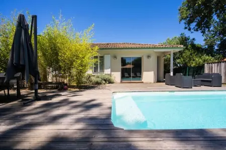 Maison à Gujan-Mestras, Villa à La Hume avec piscine chauffée - Photo 20