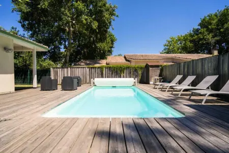 Maison à Gujan-Mestras, Villa à La Hume avec piscine chauffée - Photo 25