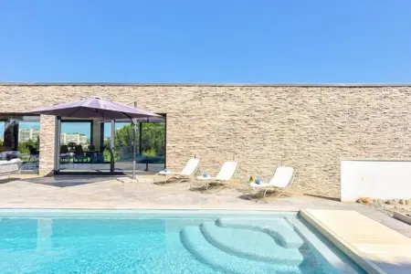 Résidence Villa D&rsquo;architecte Avec Piscine Chauff&eacute;e Pour 10 !, Villa à Mandelieu avec piscine chauffée - Photo 46