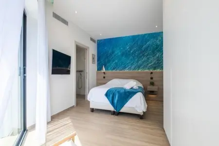 Résidence Maison D'architecte Avec Piscine Chauff&eacute;e & Sublime Vue Mer, Maison à Mandelieu avec piscine chauffée et vue - Photo 20