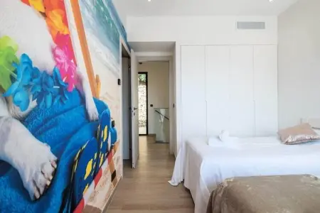 Résidence Maison D'architecte Avec Piscine Chauff&eacute;e & Sublime Vue Mer, Maison à Mandelieu avec piscine chauffée et vue - Photo 29