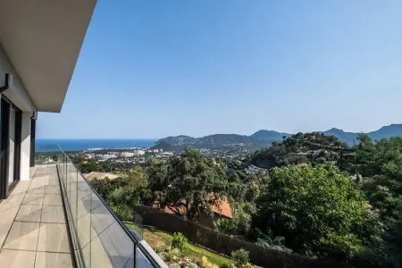 Résidence Maison D'architecte Avec Piscine Chauff&eacute;e & Sublime Vue Mer, Maison à Mandelieu avec piscine chauffée et vue - Photo 37
