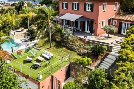 Résidence Villa 5ch Avec Piscine - Golfe Juan, Villa à Golfe-Juan avec piscine et tranquillité - Photo 1