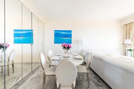Résidence Spacieux 2p Vue Mer &ndash; R&eacute;sidence Avec Piscine, Cannes, Appartement à Cannes avec vue imprenable sur la mer - Photo 5