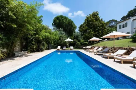 Résidence Villa 400m&sup2; Padel Piscine Volley, Villa à Valbonne avec piscine et terrains de sport - Photo 9