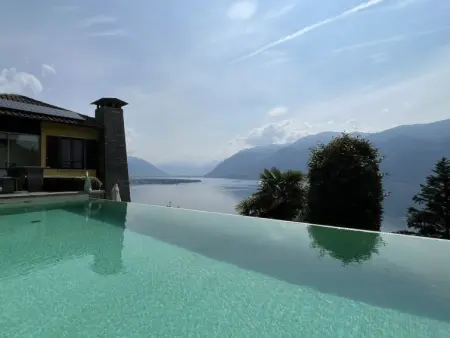 Panorama Lakeview Lago Maggiore, Maison 6 personnes à Ronco sopra Ascona - Photo 50