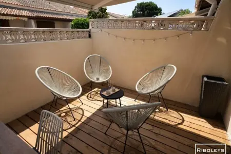Villa R&eacute;nov&eacute;e Climatis&eacute;e &agrave; 600m De La Plage, Villa à Vias près du Canal du Midi - Photo 23