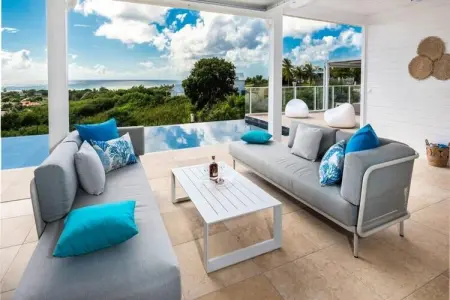 Villa Olina, Villa à Grand-Bourg avec Piscine & Vue - Photo 3