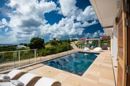 Villa Olina, Villa à Grand-Bourg avec Piscine & Vue - Photo 4