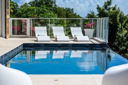 Villa Olina, Villa à Grand-Bourg avec Piscine & Vue - Photo 6