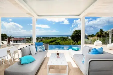 Villa Olina, Villa à Grand-Bourg avec Piscine & Vue - Photo 7