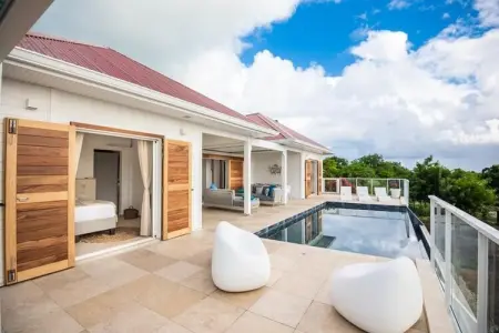 Villa Olina, Villa à Grand-Bourg avec Piscine & Vue - Photo 8