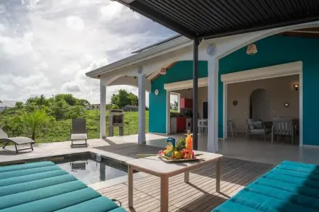 Villa Karaval, Villa à Saint-François avec Piscine - Photo 2