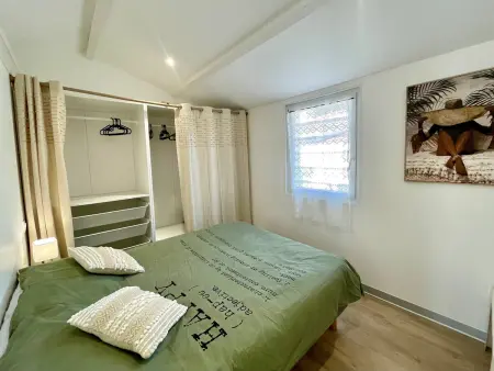Maisonnette rénovée 1 chambre, 4 personnes - Piscine chauffée, Tennis, Animaux admis - Photo 13