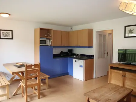 Appartement skis aux pieds Les Orres 1800, balcon - Photo 1