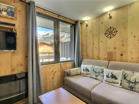 Bel appartement rénové 2 pièces cabine, 4-5 pers, vue station, Wifi - Photo 5