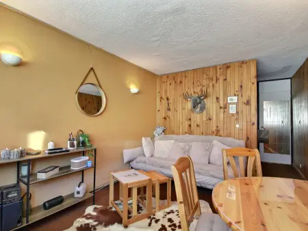 Studio-cabine à Aime 2000, 4 pers, Vue Ensoleillée - Photo 6