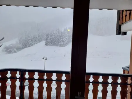 Studio lumineux avec balcon, vue montagne, 25m² - Photo 13