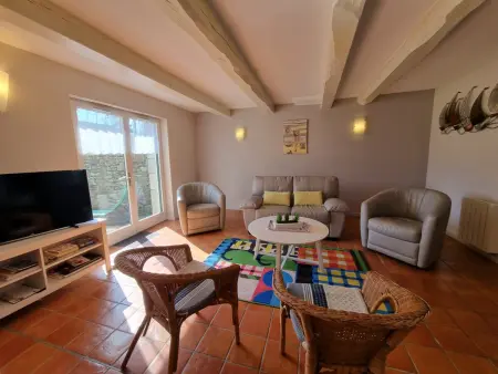 Maison en pierres typique, 3 chambres, parking, proche plages à Arzon - Photo 3