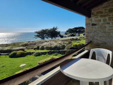 Appartement vue mer avec balcon, proche plage, animaux acceptés - Photo 1