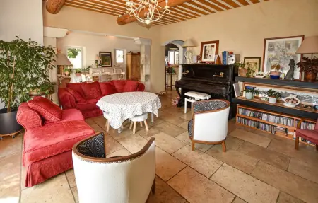 Maison avec piscine privée, Maison 10 personnes à Lacoste - Photo 14
