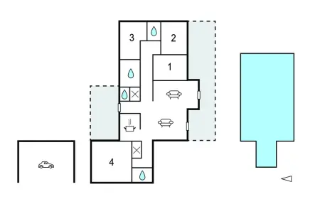Maison avec piscine privée, Maison 10 personnes à Lacoste - Photo 30