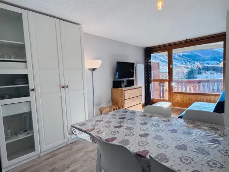 Studio confortable aux Deux Alpes - Grand balcon ensoleillé - Photo 2