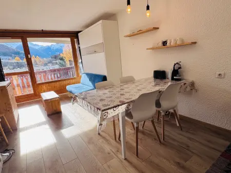 Studio confortable aux Deux Alpes - Grand balcon ensoleillé - Photo 3