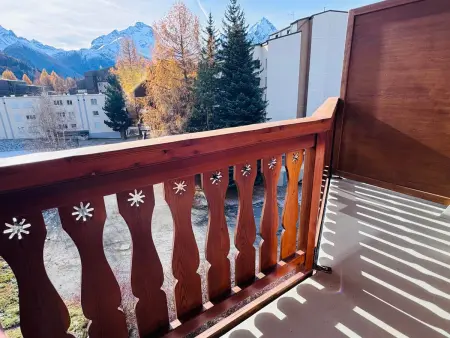 Studio confortable aux Deux Alpes - Grand balcon ensoleillé - Photo 10