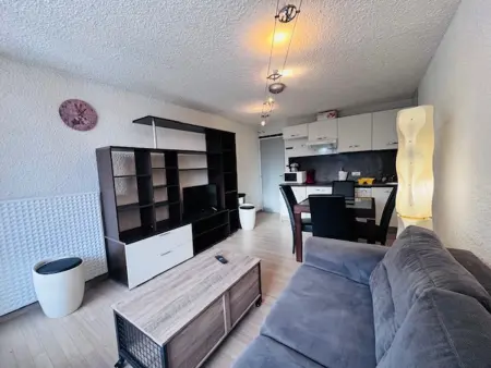 Studio lumineux aux 2 Alpes, balcon sud, parking - Photo 5