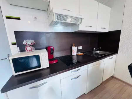 Studio lumineux aux 2 Alpes, balcon sud, parking - Photo 7