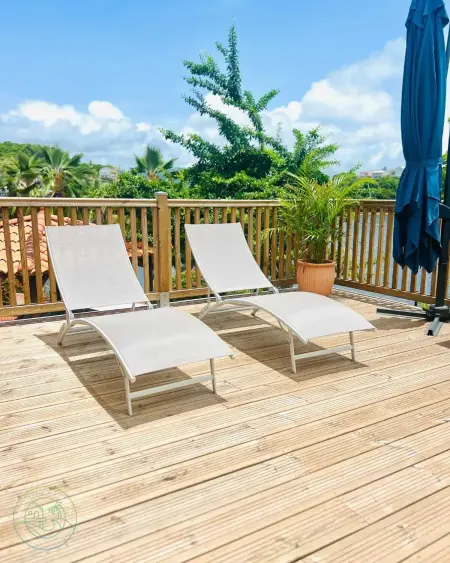 Villa avec piscine privée à Le Robert, 50 m², Villa 4 personnes à Le Robert - Photo 11