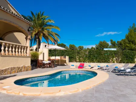 Villa à Moraira pour 8 pers. avec piscine privée, à 750m de la plage, proche commerces - Photo 5