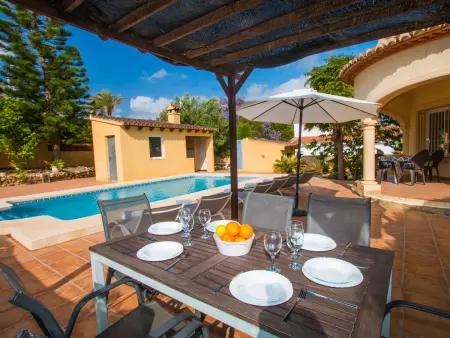 Villa à Calpe: piscine privée, proche plage, clim, animaux acceptés - Photo 6