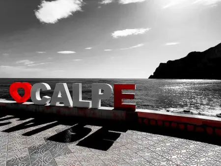 Villa à Calpe: piscine privée, proche plage, clim, animaux acceptés - Photo 25