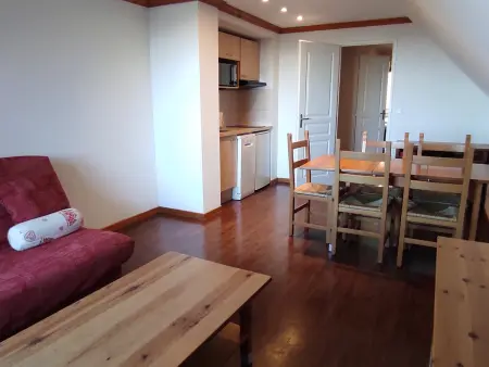 Appartement calme à Super Besse, 5 pers, parking et piscine - Photo 1