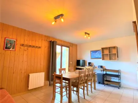 Chalet Mitoyen 3 Pièces, 7 Pers, Résidence Les Flocons du Soleil, La Joue du Loup - Photo 2