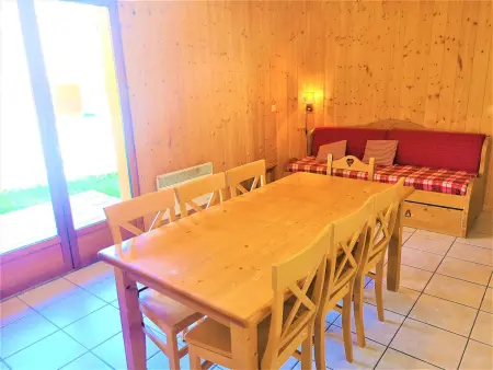 Chalet Mitoyen 3 Pièces 7 Pers. avec Piscine et Sauna - Résidence Les Flocons du Soleil - Photo 2