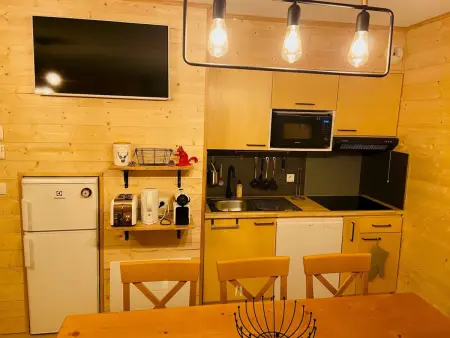 Chalet mitoyen 3 pièces, 7 pers., cuisine équipée, parking gratuit, animaux admis - Photo 2