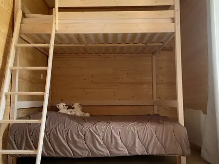 Chalet mitoyen 3 pièces, 7 pers., cuisine équipée, parking gratuit, animaux admis - Photo 5