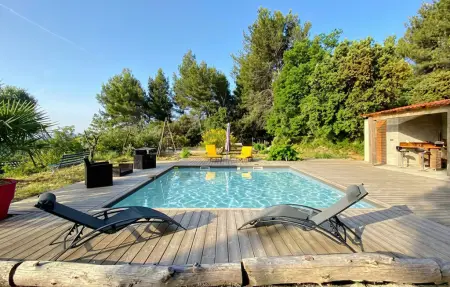 Maison piscine proche Alpilles, Maison 8 personnes à Noves - Photo 9