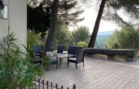 Maison piscine proche Alpilles, Maison 8 personnes à Noves - Photo 12