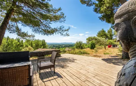 Maison piscine proche Alpilles, Maison 8 personnes à Noves - Photo 15