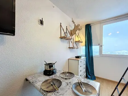 Studio rénové skis aux pieds pour 3 personnes, Appartement 3 personnes à Le Corbier - Photo 1